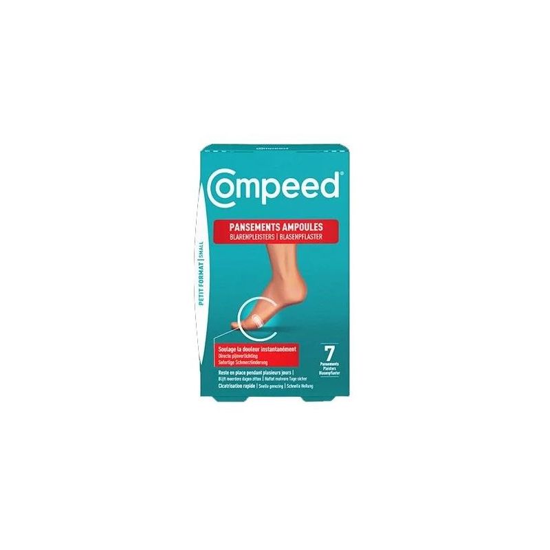 Pansements Compeed ampoules petit format - boîte de 7