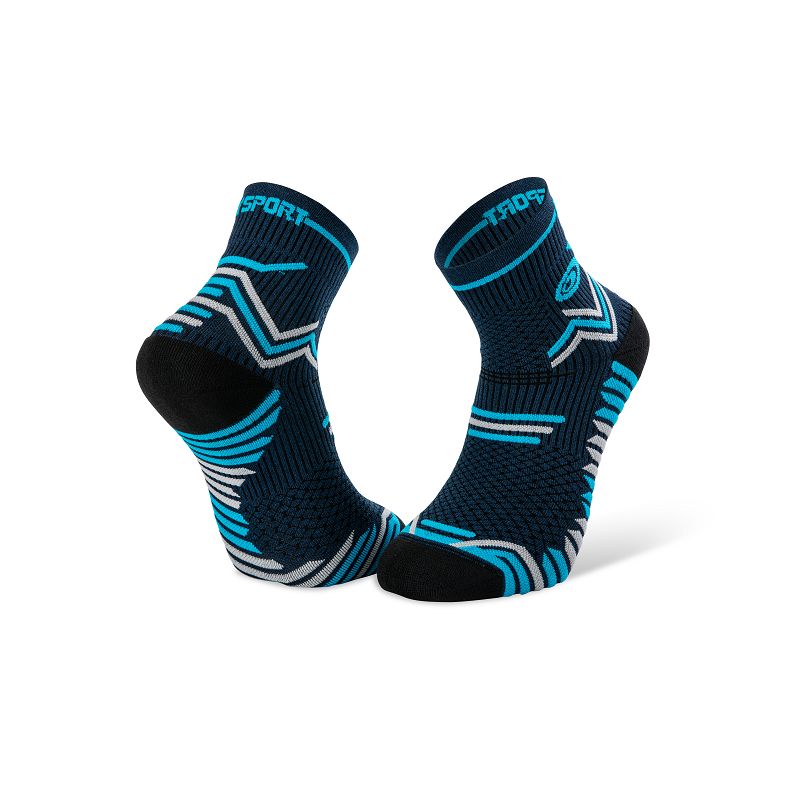 Chaussettes de trail BV Sport Trail Ultra (bleu/gris)