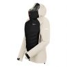 Sella Ptx 3l W Hyb Jacket Salewa oatmeal/0910