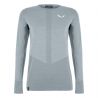 Top tecnico donna Salewa Zebru Medium L/s Tee (Flint stone)