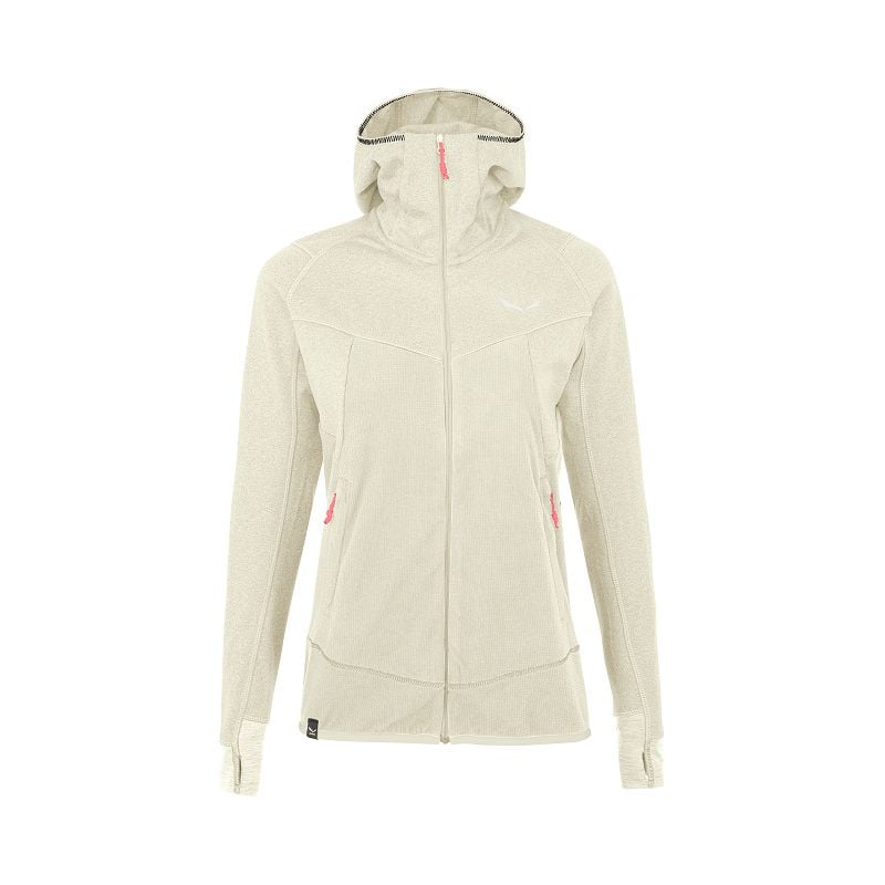 Polar técnico de mujer Salewa PUEZ HYBRID (oatmeal melange)
