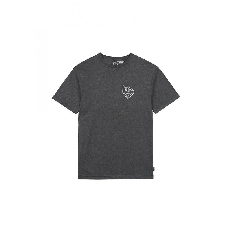 T-skjorte Picture Yann Tee (Dark Grey Melange) mann