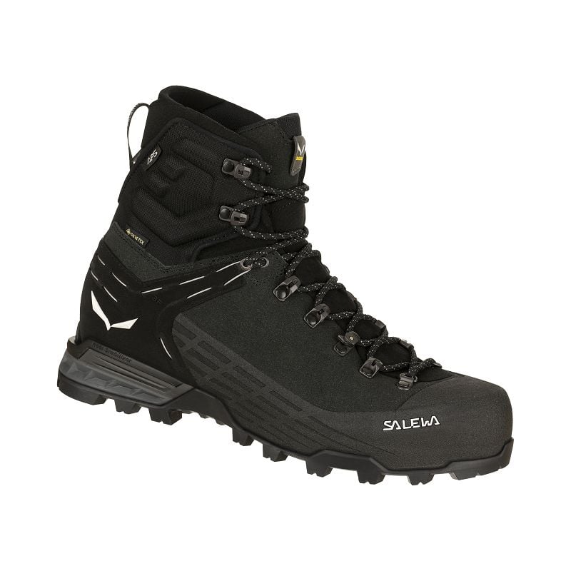 Vuorikiipeilykengät Salewa Ortles Ascent Mid Gore-Tex (musta/musta) Miehet