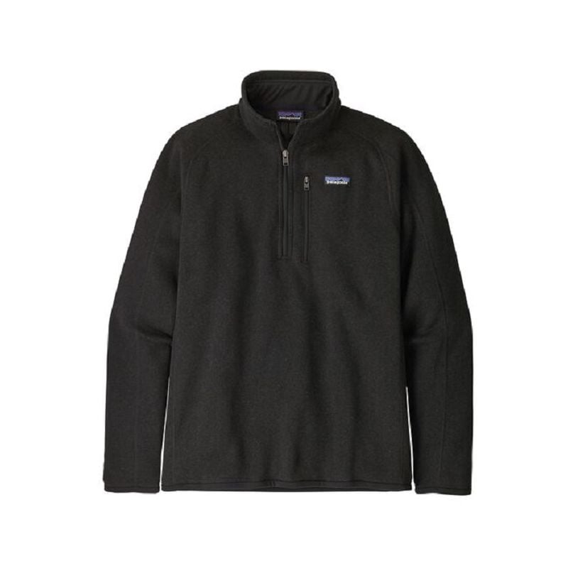Pullover til mænd Patagonia Better Sweater 1/4 Zip (Sort)