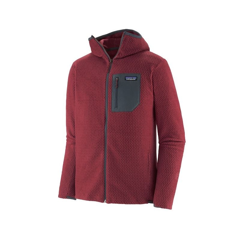 Polaire PATAGONIA R1 Air Full-zip Hoody (Sequoia Red) homme