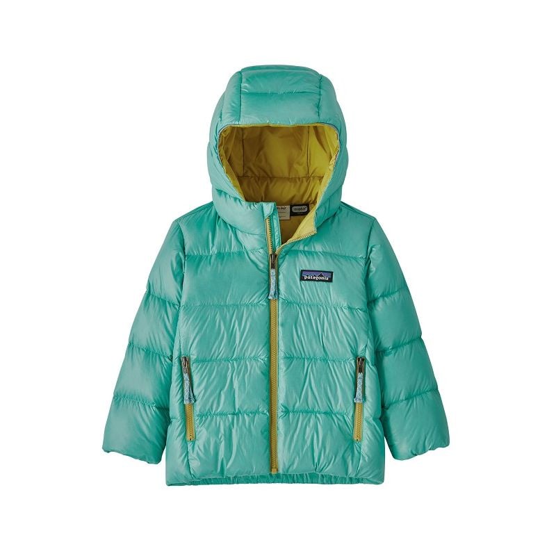 Doudoune PATAGONIA Baby Hi-loft Down Sweater Hoody (Fresh Teal) Bébé