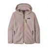 Patagonia Retro Pile (Shroom Taupe) fleece med huva för kvinnor