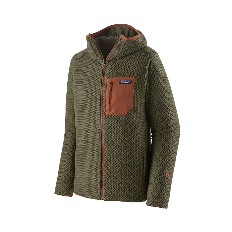 Polar Fleece Patagonia M's R1 Air Full-zip Hoody (Basin Green) Män
