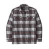 Patagonia Organic Cotton Mw Fjord Flannel Shirt (Forage: Ink Black) man