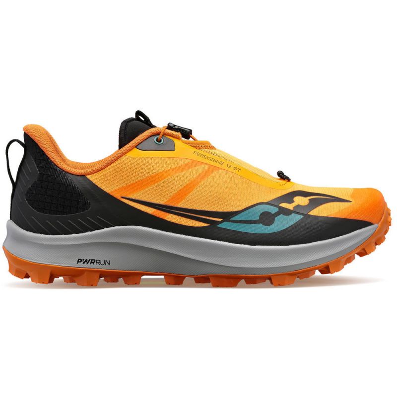 Trailrunning-Schuhe Saucony Peregrine 12 St (black/gold) Herren