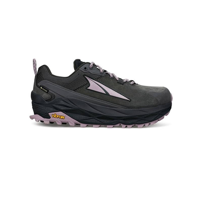 Matalat vaelluskengät Altra Olympus 5 Hike Gore-Tex (harmaa/musta) Naisten vaelluskengät.