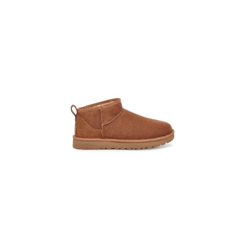 Dames winterlaarzen UGG Classic Ultra Mini (kastanje)