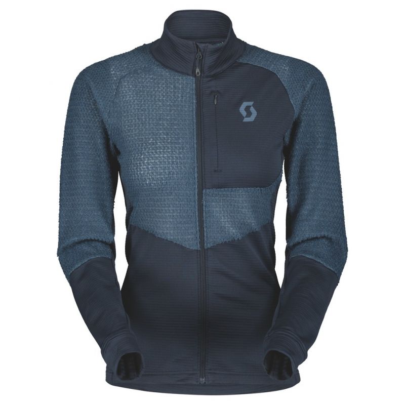 Veste polaire Scott Explorair Alpha Raw (metal blue/ dark blue) Femme