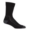 ICEBREAKER Hike + Light Crew Wandersocken (BLACK/MINK/MONSOON) Herren