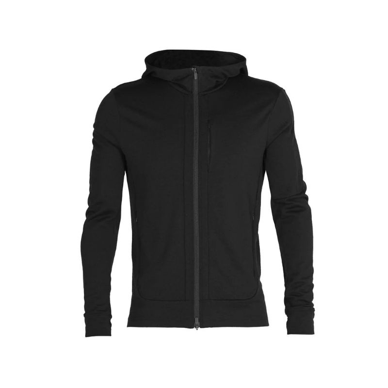 Polaire Icebreaker Quantum III Ls Zip (Black) Homme