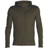 Hombre Icebreaker Quantum III Ls Zip Fleece (Loden)