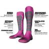 Chaussettes ski Monnet Snow Park (Blanc Bleu ) enfant
