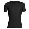 Icebreaker Mens Anatomica Ss V (black/monsoon)
