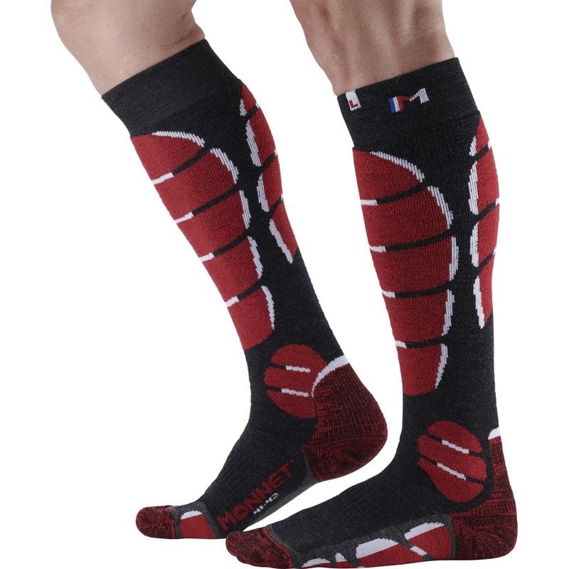 Chaussettes de ski Monnet Ski Medium (Rouge)