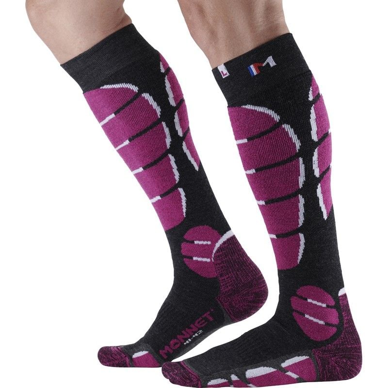 Chaussettes de ski Monnet Ski Medium (rose)