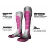 Monnet Extra Light Ski Sock (Rød)