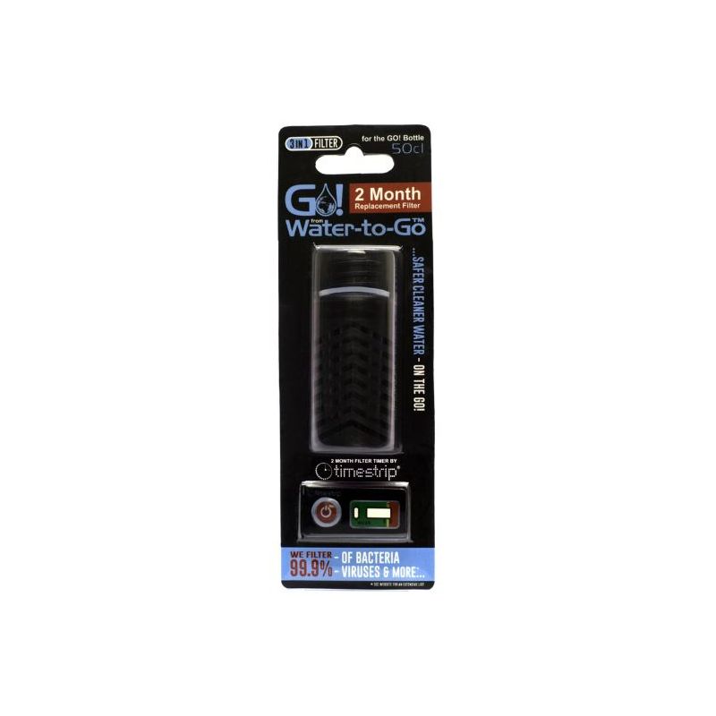 Filtre pour gourde filtrante Water To Go City (noir)
