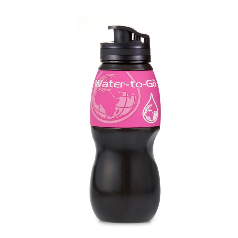 Gourde filtrante Water To Go Outdoor (Rose)