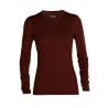 ICEBREAKER Merino 200 Oasis Ls Crewe (Espresso) Damesondergoed