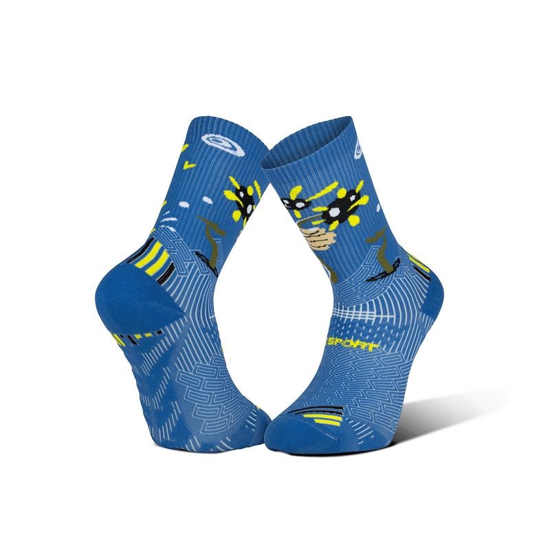 Chaussettes Run BV Sport Collector "nhobi" (Amour Bleu)