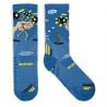 Socquette Run Collector "nhobi" Amour Bleu 45/47 Bv Sport NHOBI AMOUR BLEU