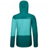 Ortovox 3l Deep Shell Jacket W Pacific Green