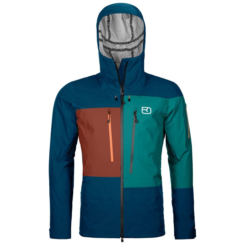 Veste ORTOVOX 3l Deep Shell (Petrol Blue) Homme