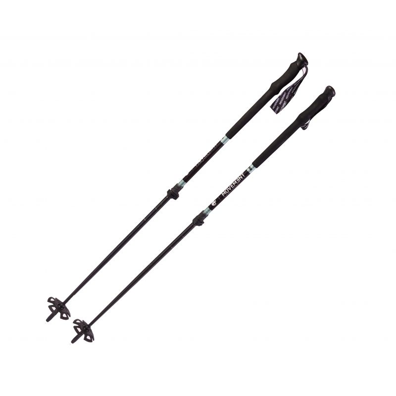 Skistaver Movement X-plore 2 Alu (svart/vanngrønn)