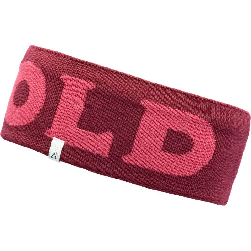 Bandeau Devold Logo Merino (Beetroot)