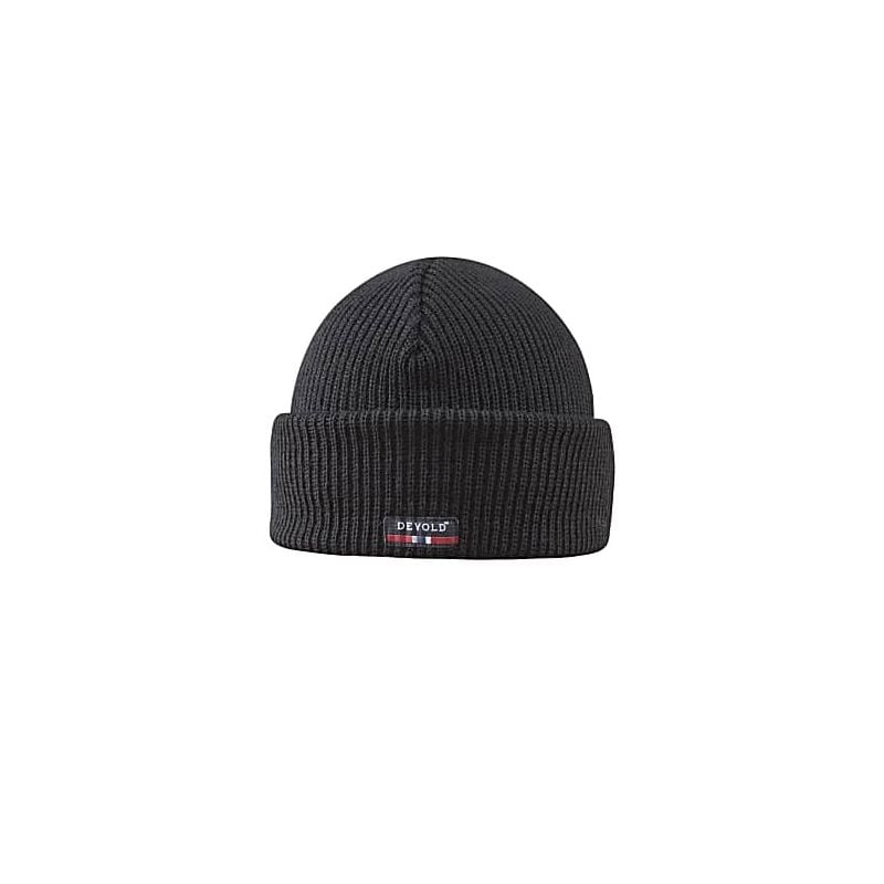 Beanie Devold Uld (sort)