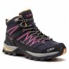 RIGEL MID TREKKING SHOES WP (ANTRACITE BOUGANVILLE) damesschoenen