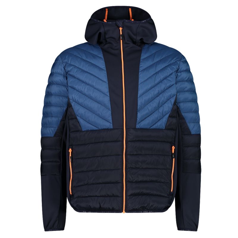 Jas CMP Man Hybrid Jas Fix Hood (Bluestone) Heren