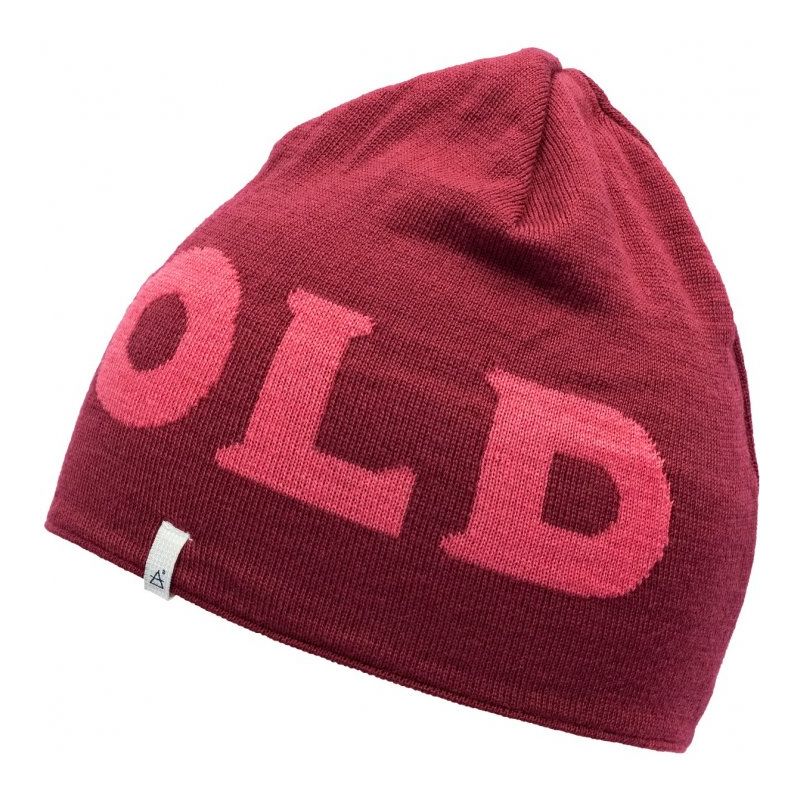 Bonnet Devold Logo Merino Beanie (Beetroot)