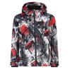 Jacke CMP Kid Jacket Snaps Hood (Ferrari-Titanio) Kind