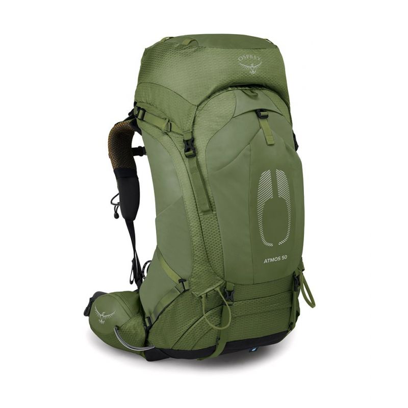 Mochila de senderismo Osprey Atmos AG 50 (Mythical Green)