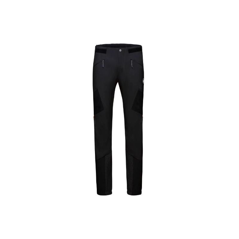 Heren skitourbroek Mammut Aenergy IN Hybrid (Zwart, levendig oranje)