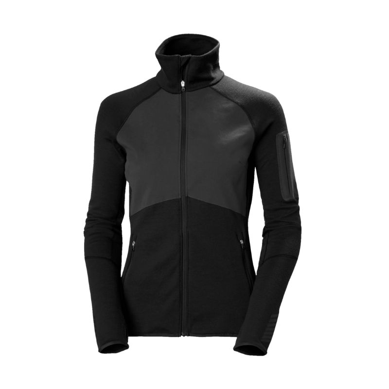 Fleece HELLY HANSEN Lifa Merino Midlayer (Musta) Naiset