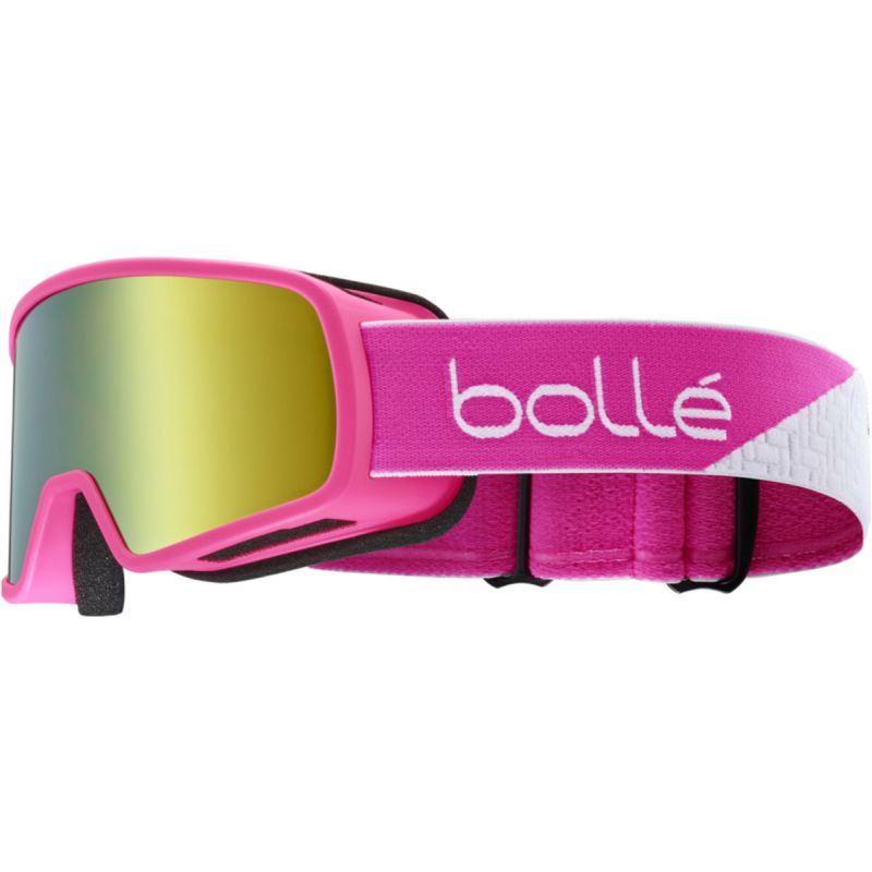 Skimaske Bollé Nevada Jr (Race Pink Matte - Sunshine - Cat 3) Barn