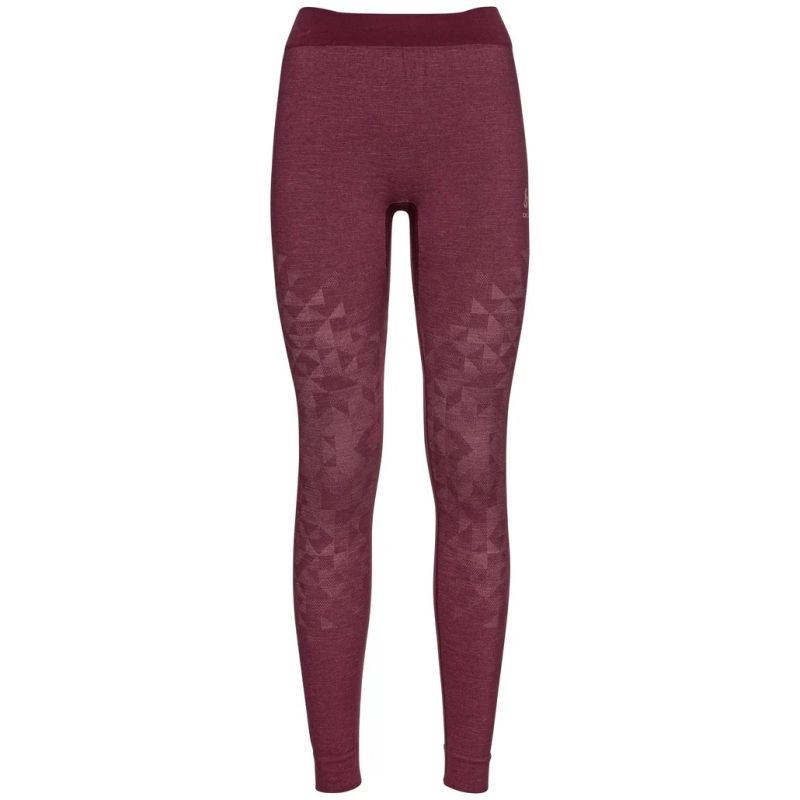 Legging Odlo Kinship Performance Wool 200 (Raspeberry Fudge Melange) Femme