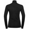 T-shirt Ml 1/2 Zip Active Warm Odlo (black)