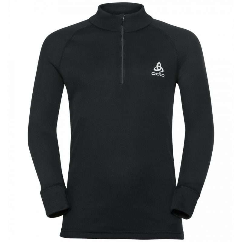 Camiseta de manga larga con cuello Odlo Active Warm Eco (Negro) Niños