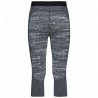 Legging 3/4 Odlo Blackcomb Eco (Black/Space dye) Homme
