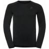 Långärmad T-shirt Odlo Performance Warm Eco (Svart/Nyhet Odlo grafitgrå) Män