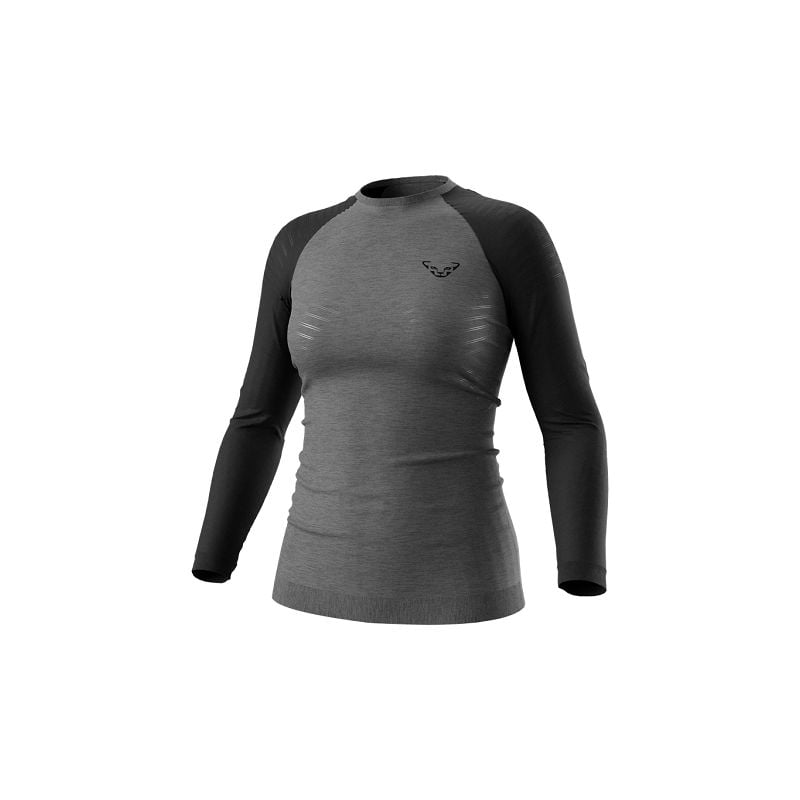 Top intimo a maniche lunghe da donna Dynafit Tour Light Merino (Black Out)