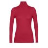 Polar Icebreaker 260 Tech Ls Half Zip (Cherry) woman